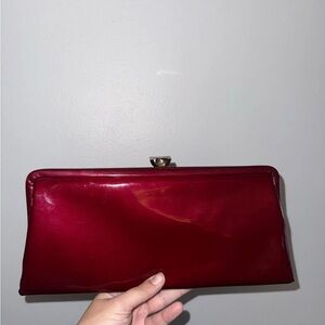 Bobbie Jerome Red Clutch Bag